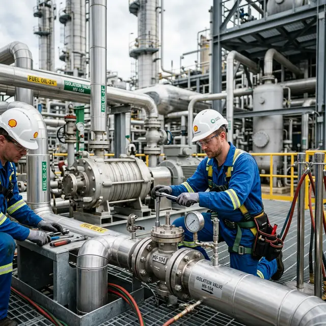 Offshore rig equipment technical maintenance in Baku