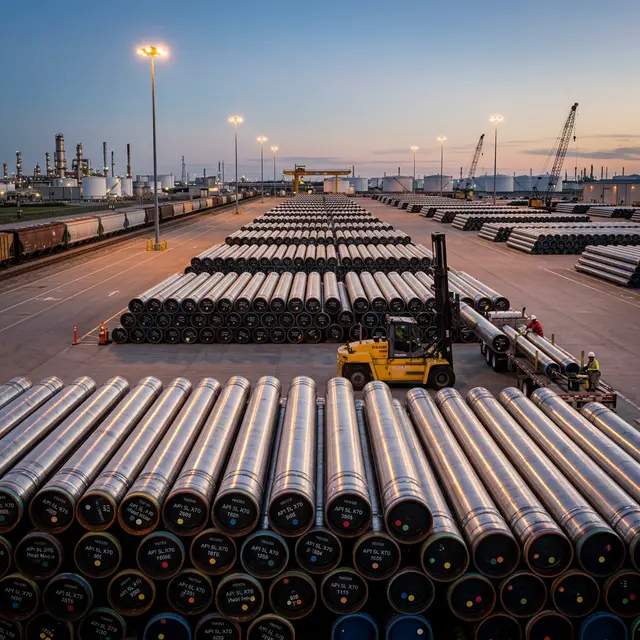 Industrial supply chain logistics for the petroleum block